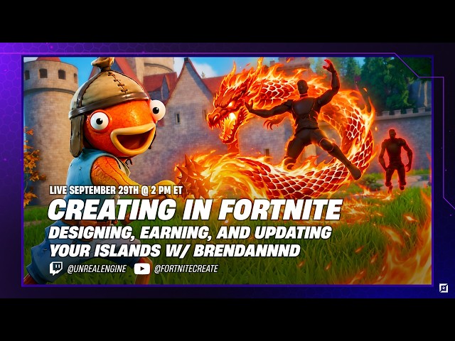 Designing, Earning, and Updating Your Islands in Fortnite with BrendannnD | Creating in Fortnite