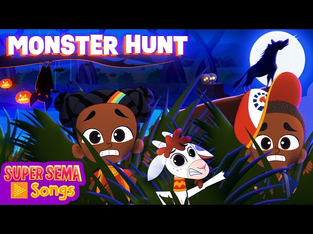 Monster Hunt 💀 Super Sema 🎃 Halloween Kids Songs