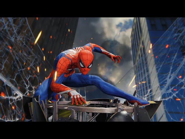 Marvel's Spider-Man Remastered straw meet camel mission how to stop the crane and the helicopter