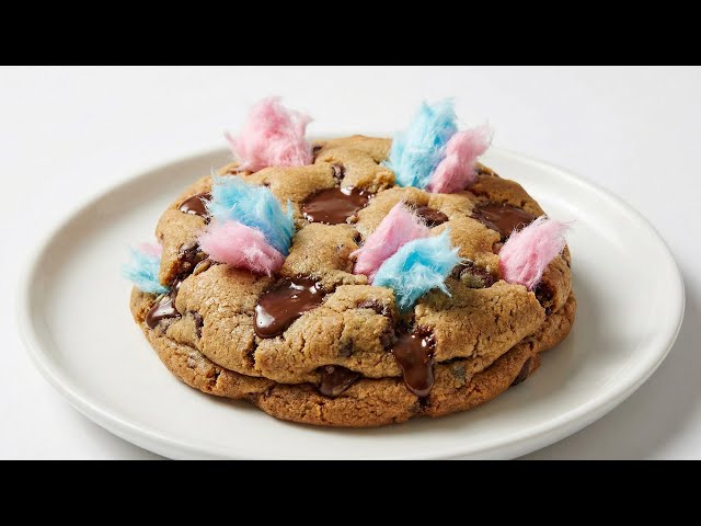 Making Cookies with Cotton Candy Instead of Sugar!