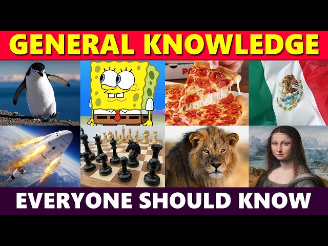 General Knowledge Trivia Quiz! 🎯 | 101 Questions EVERYONE Should Know! (Part 2)