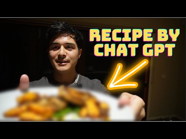 Asking ChatGPT what to eat for dinner(and then cooking it)