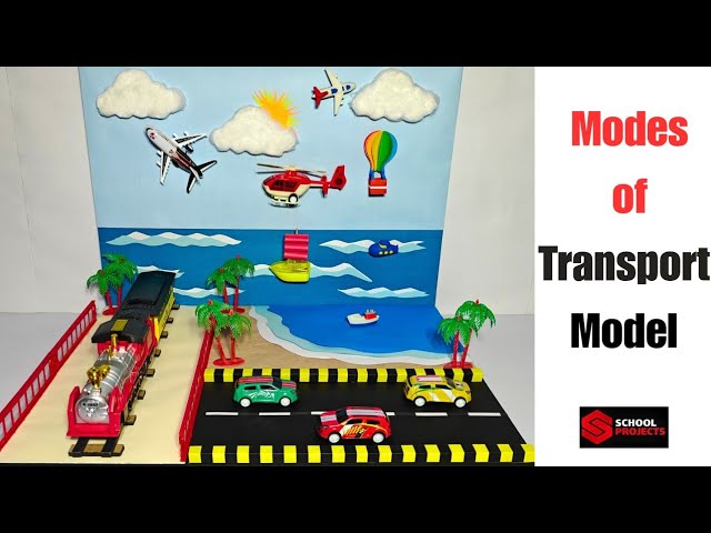 Modes Of Transport Model / Means Of Transport Model For School Projects 
