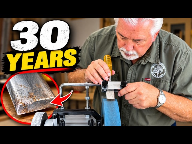 Can This Sharpener Save a Chisel After 30 Years?