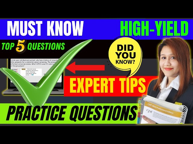 CPC Exam 2026: 5 High-Yield Questions & Answers You MUST Know to Pass