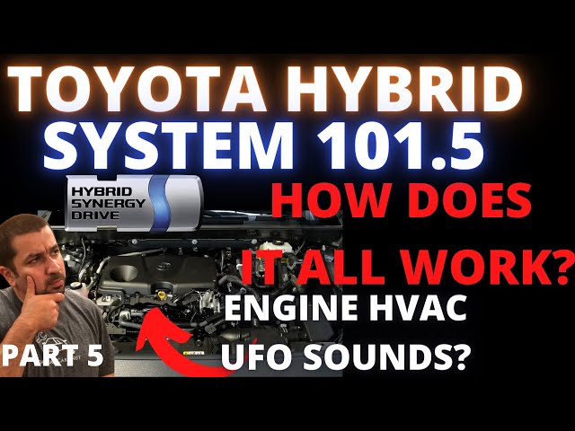How Toyota Hybrid System Work Part 5 Engine HVAC and more