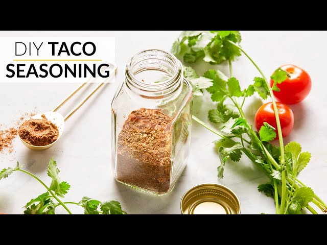 HOW TO MAKE TACO SEASONING | clean, easy recipe