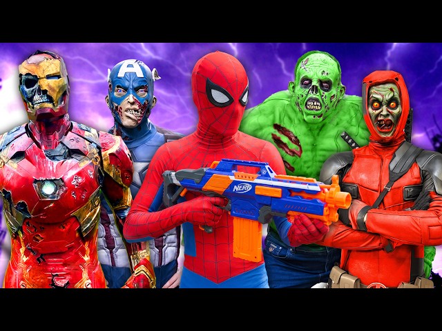 Spider-Man VS Zombies!!
