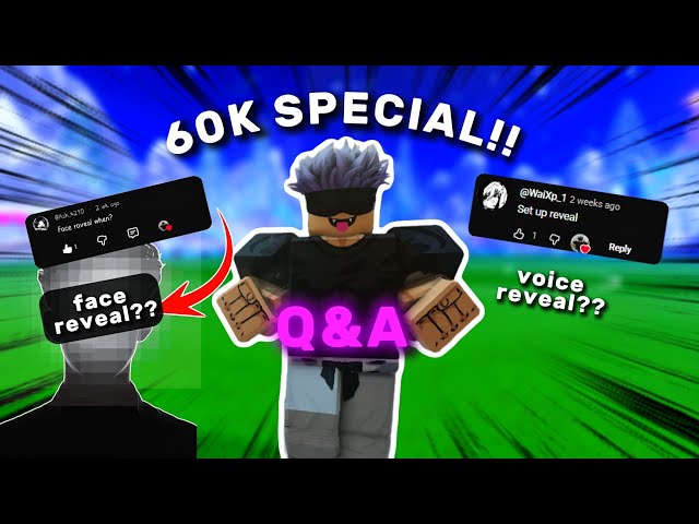 60k Special Q&A | Voice and Face Reveal?? 💀🥀