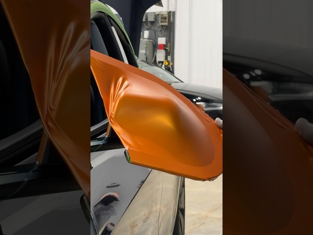 How to Wrap a Car Mirror Perfectly! 🚗✨ Vinyl Wrapping Tutorial