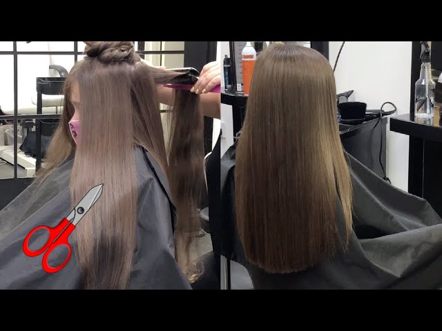 Elizabeth's first haircut