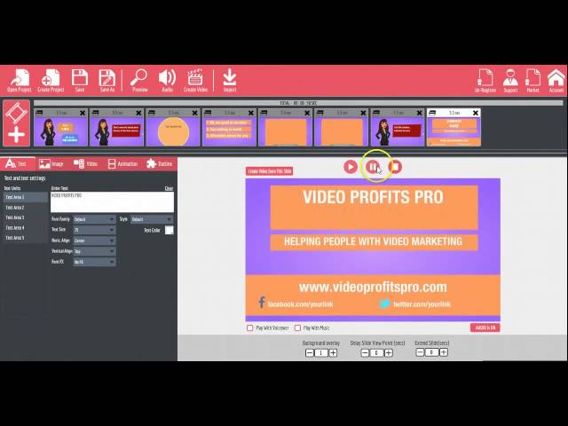 Explaindio Software Tutorial part 2: How To Using The Sketch Features & Dashboard