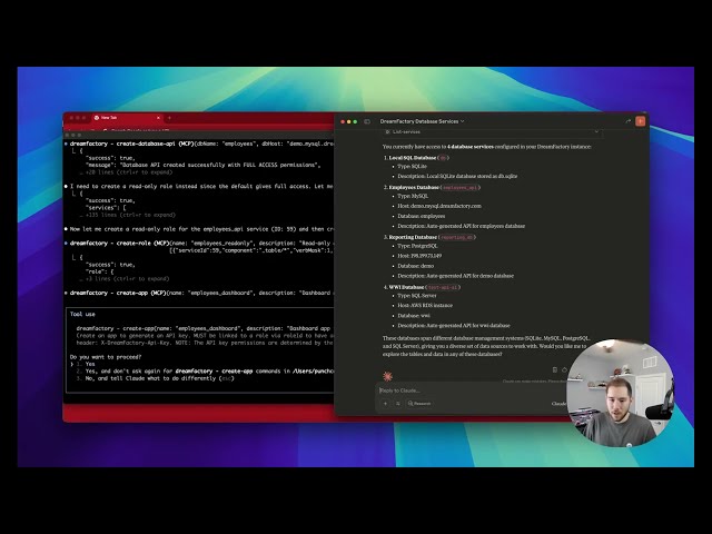MCP Tutorial: Build a Secure REST API & Dashboard in 5 Minutes | DreamFactory + Claude