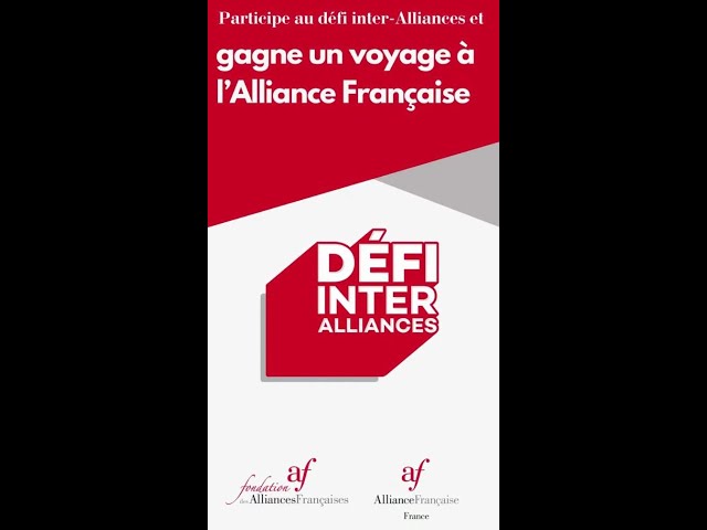 Promotion Défi Inter Alliances 2023 pour l'Alliance Française de Nice (France)