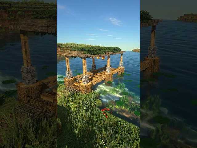 Minecraft fishing deck #shorts