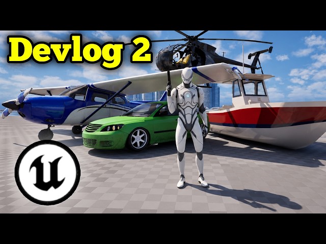 I’m Building an Open-World Multiplayer City Game in UE5 - Devlog 2
