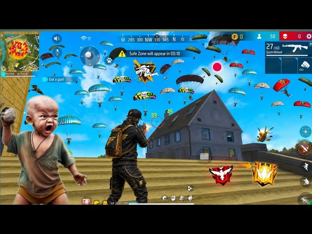 25 KILL 🎯 SOLO RENK MACH FULL MAP VIDEO || FREE FIRE VIDEO @KRISHNA96LIVE 