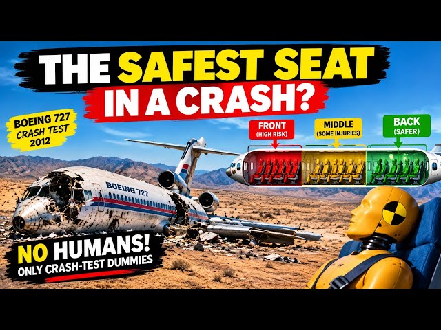 What If the Back of a Plane Is Actually the Safest? ✈️😱 Fixdfact 