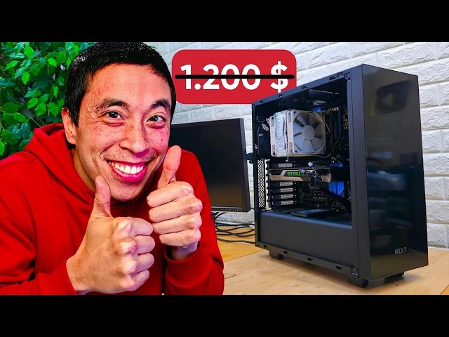 Montei um PC de US$ 1200 por apenas US$ 323: Veja como fiz isso!