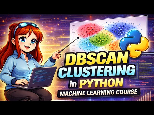 DBSCAN Clustering in Python | Machine Learning Tutorial For Beginners | Day 25