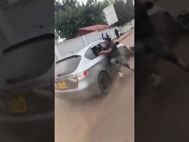 Shocking: SUBARU Hits MotorCyclist & Drugs Him Through A High Speed!!
