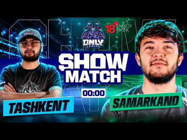 🔴ONLYGAMERS | SAMRQAND vs TOSHKENT | SHOW MATCH | CS 1.6🔴