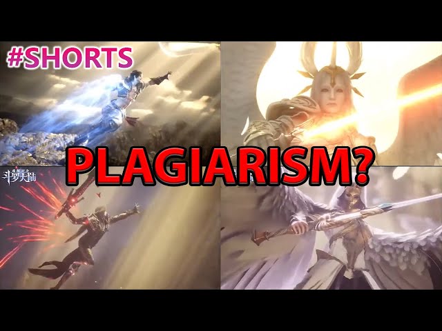Shadowbringers trailer copied by Chinese mobile game Doula Continent: Soul Master Duel? #shorts