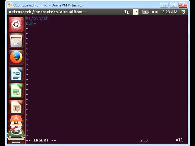 Bash Script To Add Two Numbers