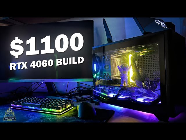$1100 RTX 4060 & i5-13500 Mini-ITX Gaming PC Build (w/ Benchmarks)