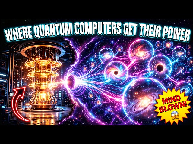Where Quantum Computers Get Their Power