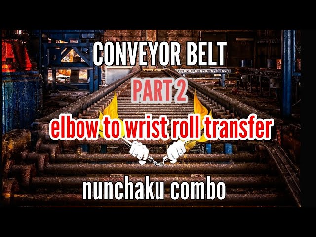 Contact nunchuck combo: conveyor belt. Elbow, wrist, wrist, elbow ...almost