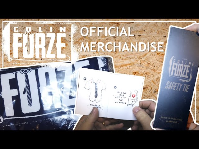 Colin Furze Merchandise | Safety Tie & Tshirt Review #SafetyTie