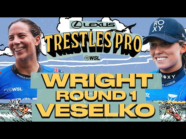 Tyler Wright vs Francisca Veselko I Lexus Trestles Pro 2026 - Round 1