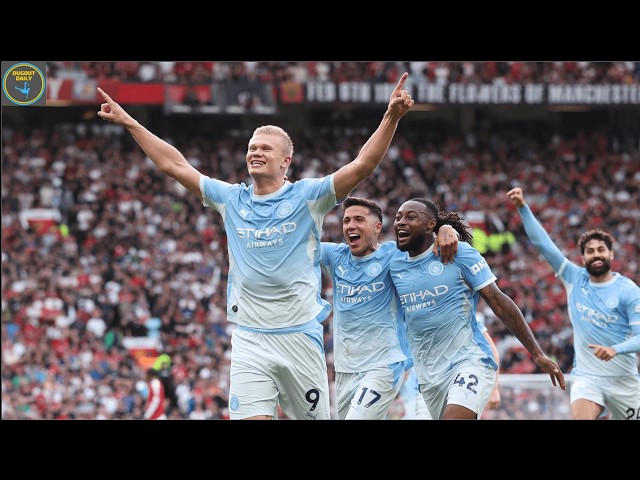 10-Man City Win the Derby 1-0 as Haaland Scores! | MANCHESTER UNITED 0-1 MANCHESTER CITY REVIEW