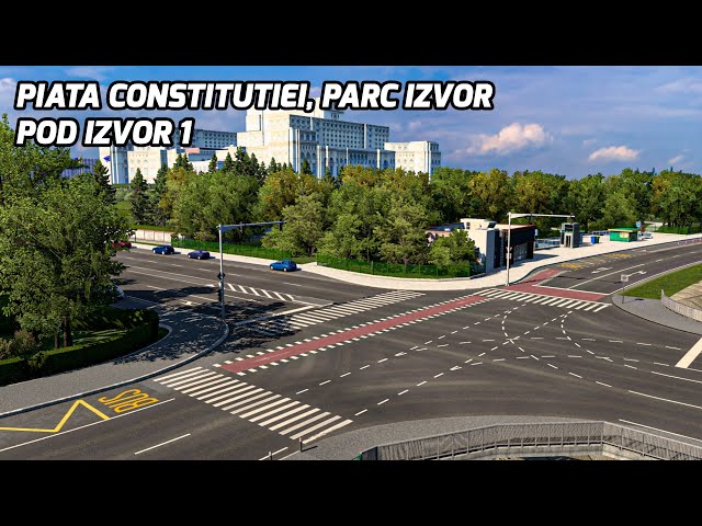 Bucharest Rebuild Timelapse #7: Piața Constituției, Parcul Izvor. Pod Izvor Part 1