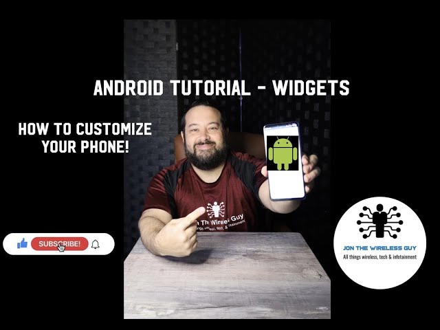 Android Tutorial - Widgets...How to customize your phone!