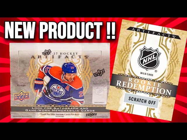 MCKENNA!! 2026-27 Upper Deck Artifacts Hockey Hobby Box Opening !! 🔥
