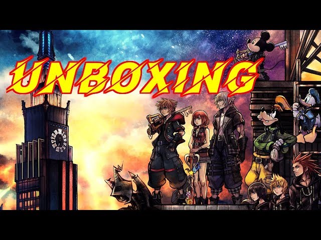 Kingdom Hearts 3 1TB PS4 Pro Bundle UNBOXING/GIVEAWAY!!!