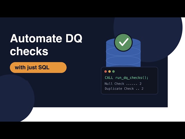 Automate Data Quality Checks with SQL — No Fancy Tools Needed! 🚀