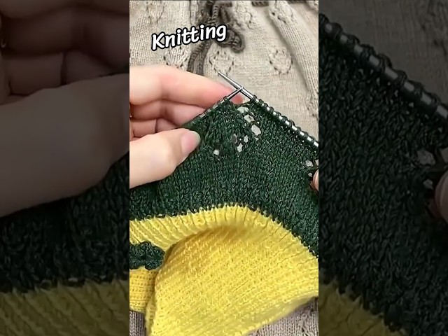 Beautiful Sweater Design Knitting Stitches 🧶#knitting