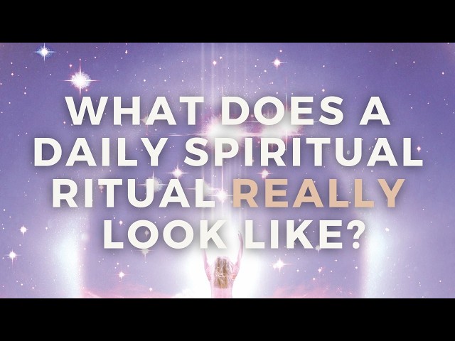 A live look into a daily devotional practice anyone can do