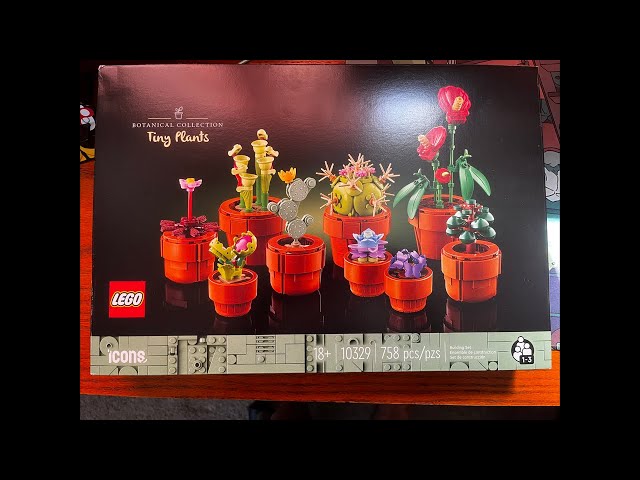 Spring is building LEGO Tiny Plants