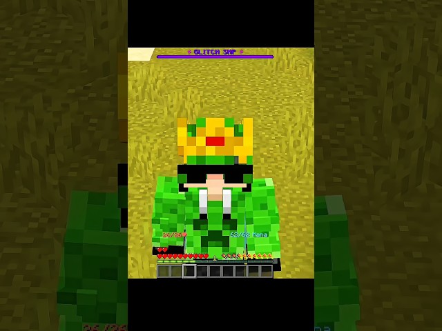 MINECRAFT KIT GIVEAWAY IN GLITCH SMP 💀 #minecraft #shorts #kitgiveaway