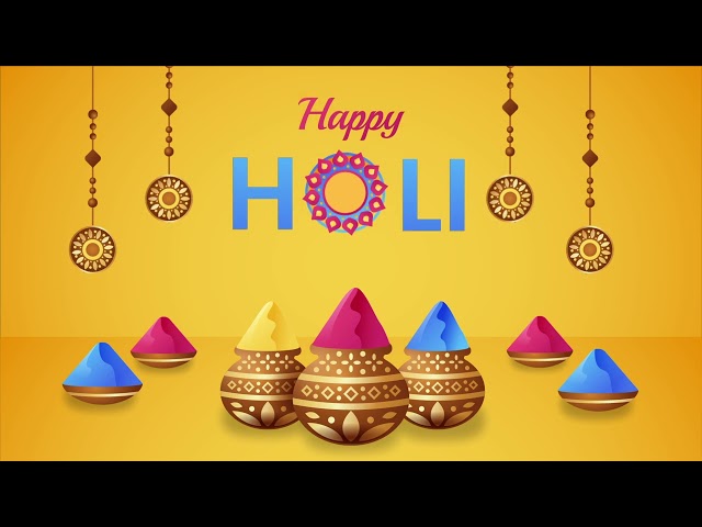 Happy Holi Animation 2 #animation #happyholi