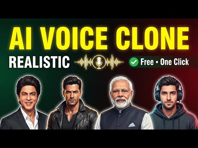 AI Voice Cloning for FREE 🔥 Unlimited Voices | Step-by-Step Tutorial
