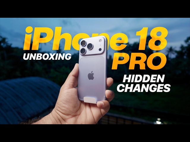 iPhone 18 Pro Unboxing | Changes Nobody Knows | Malayalam