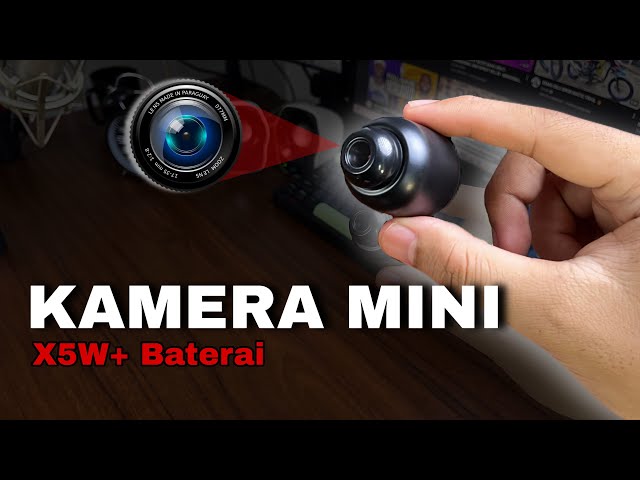 SUPER MINI CAMERA ‼️ Review & Tutorial Mini Camera X5 + Battery