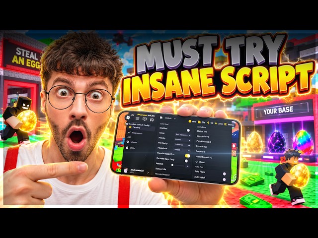 Steal An Egg Script - Steal An Egg Roblox Script NO KEY -Steal An Egg Script Mobile (iOS Android)