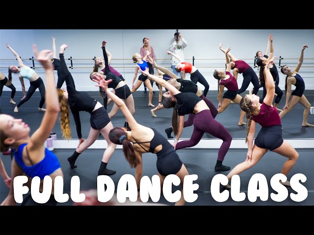 Contemporary Dance Class I Warmup & Choreography