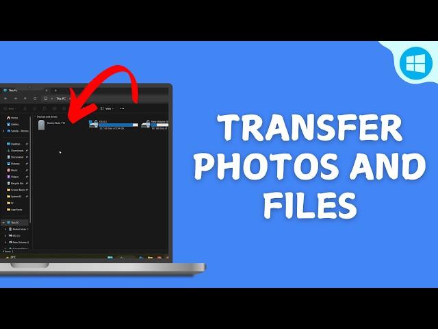 How to Transfer Photos and Files From Android to Windows PC